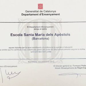 Certificat del títol de grau